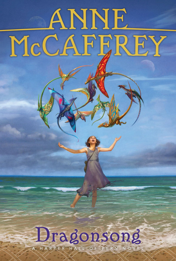 Dragonsong (Harper Hall Trilogy, Book 1) by Anne McCaffrey - Paperback cover
