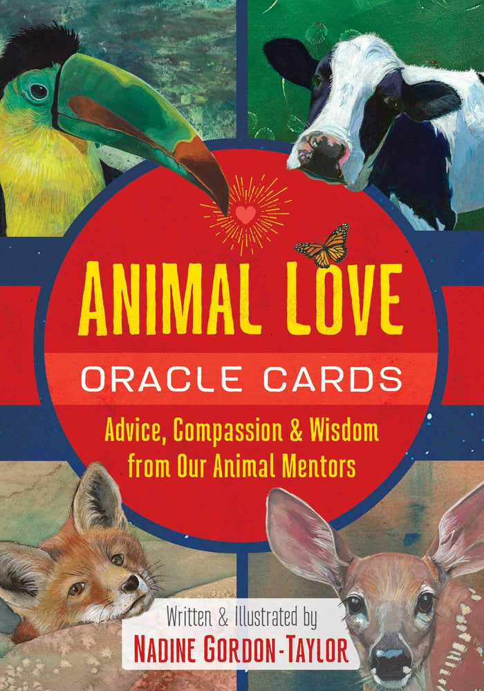 Animal Love Oracle Cards: Advice, Compassion, and Wisdom from Our Animal Mentors by Nadine Gordon-Taylor - Cards cover