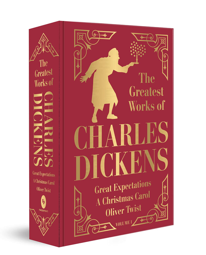 Greatest Works of Charles Dickens Vol.1 - Great Expectations, A Christmas Carol, Oliver Twist (Deluxe Hardbound Edition) by Charles Dickens - Hardcover cover