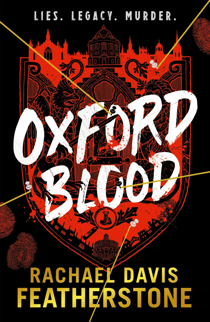 Oxford blood by Rachael Davis-Featherstone - Paperback cover