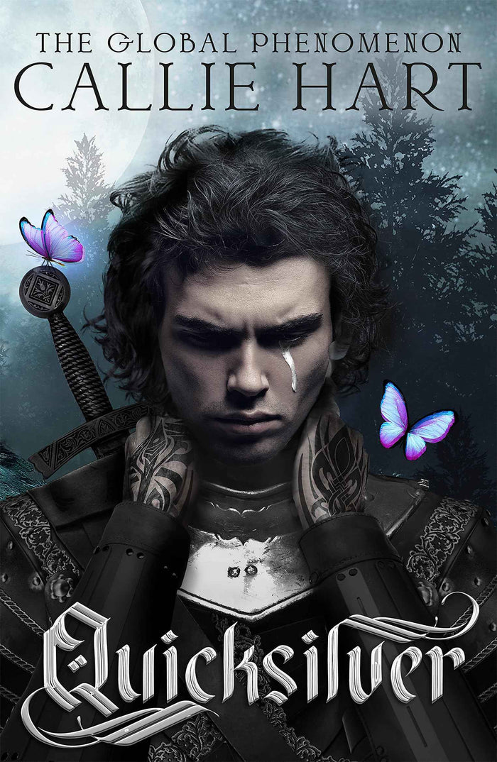 Front cover of the book 'Quicksilver' by Callie Hart.