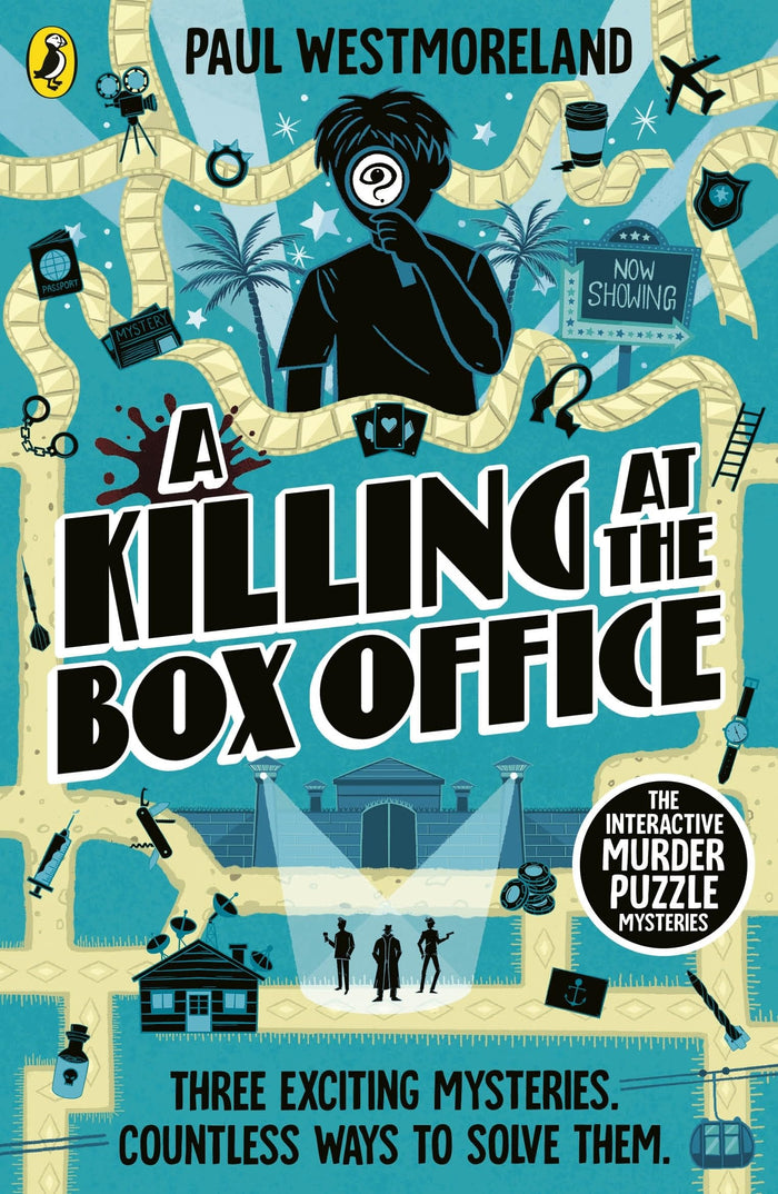 Puffin A Killing at the Box Office The Interactive Murder Puzzle Mysteries. by Paul Westmoreland - Paperback cover
