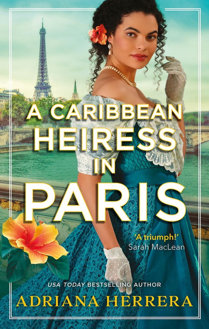 A Caribbean Heiress in Paris by Adriana Herrera - Paperback cover