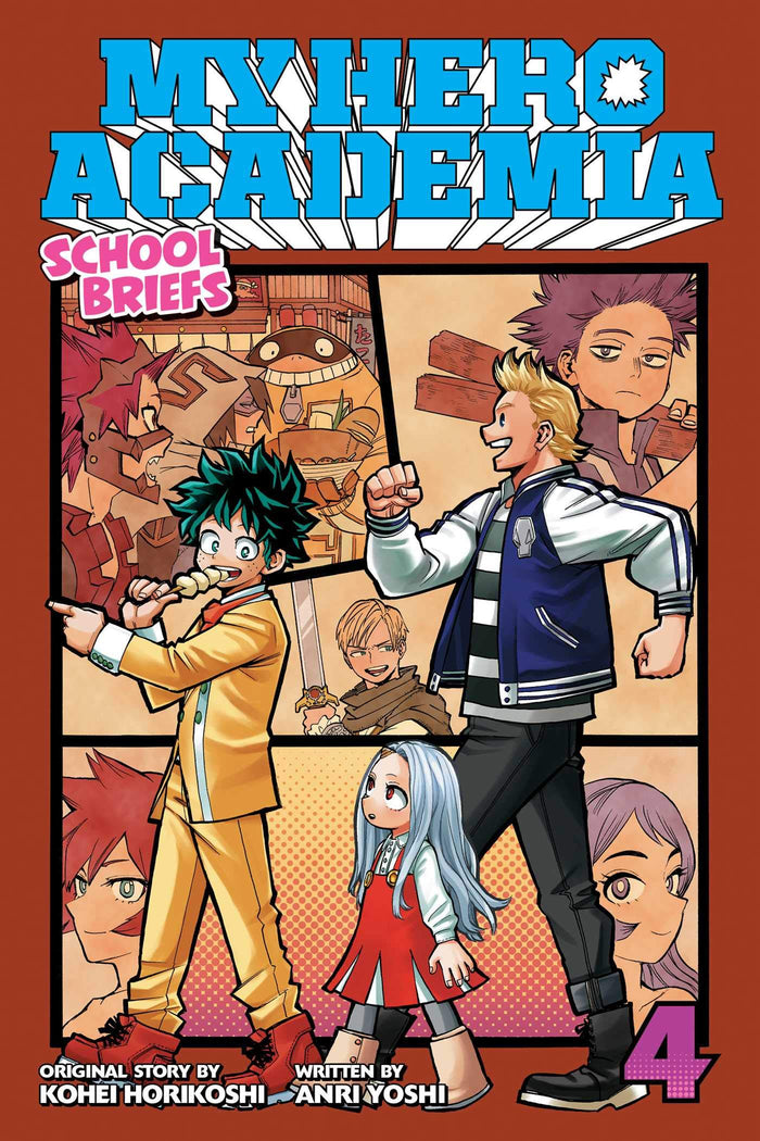 My Hero Academia: School Briefs, Vol. 4 by Kohei Horikoshi - Paperback cover