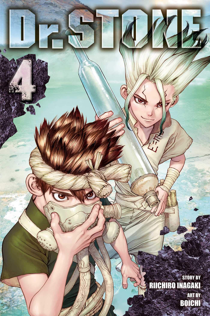 Dr. STONE, Vol. 4: Senku's Lab by Riichiro Inagaki - Paperback cover