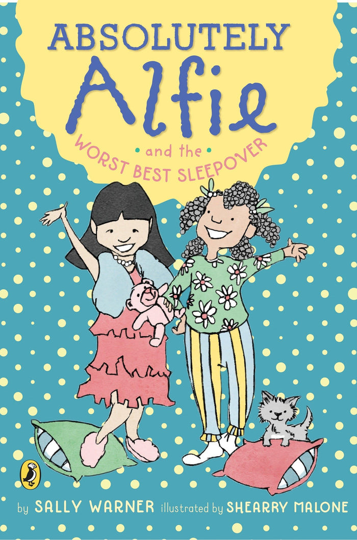 Absolutely Alfie and the Worst Best Sleepover by Sally Warner - Paperback cover