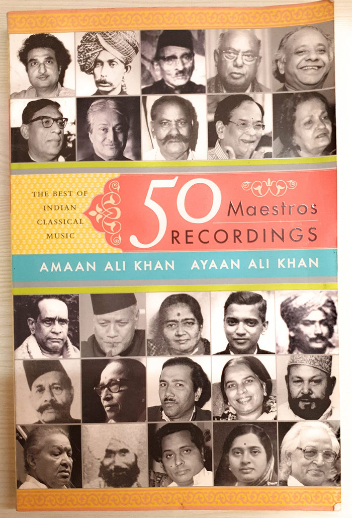 50 Maestros, 50 Recordings by Kahn Amaan Ali - Paperback cover
