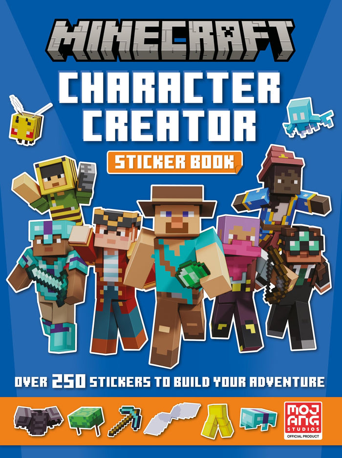 Farshore Minecraft Character Creator Sticker Book. by Mojang AB - Paperback cover