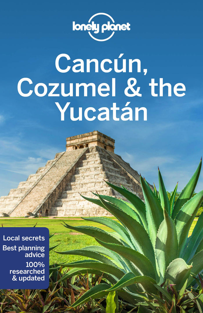 Lonely Planet Cancun, Cozumel & the Yucatan 8 (Travel Guide) by Ray Bartlett - Paperback cover