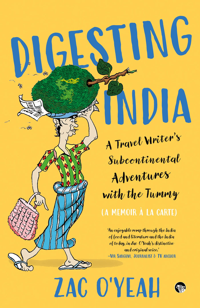 Digesting India: by Zac O’Yeah - Paperback cover