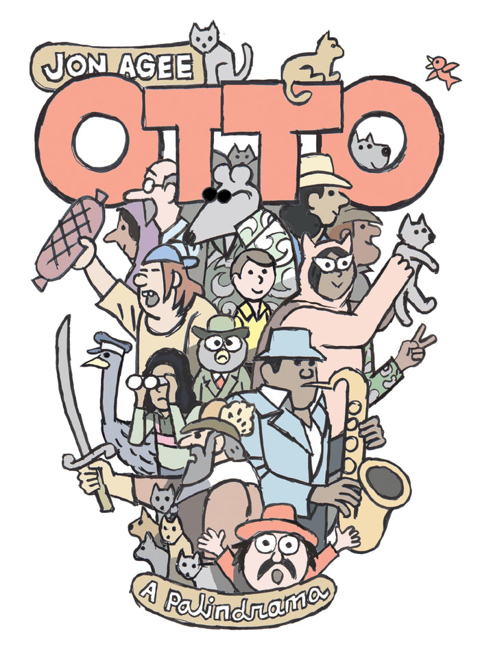 Otto: A Palindrama by Jon Agee - Paperback cover