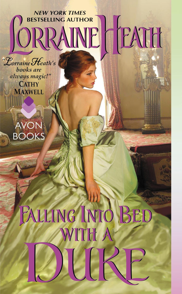 Falling Into Bed with a Duke: A Steamy Regency Historical Romance Novel (Hellions of Havisham, 1) by Lorraine Heath - Paperback cover