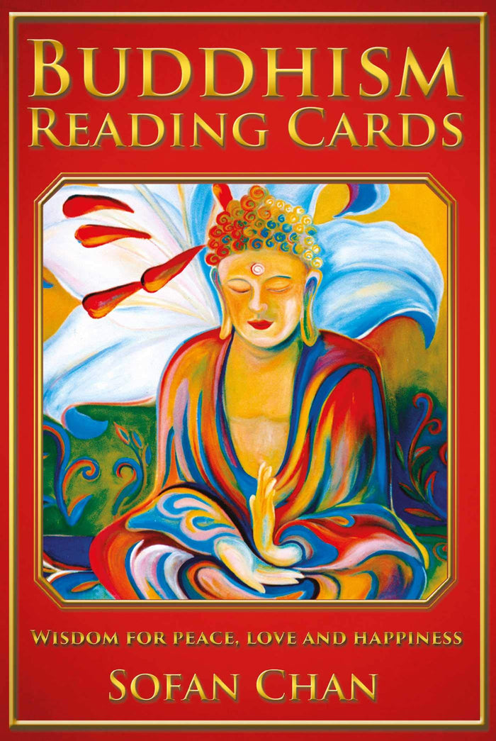 Buddhist Reading Cards: Wisdom for Peace, Love and Happiness by Sofan Chan - Cards cover