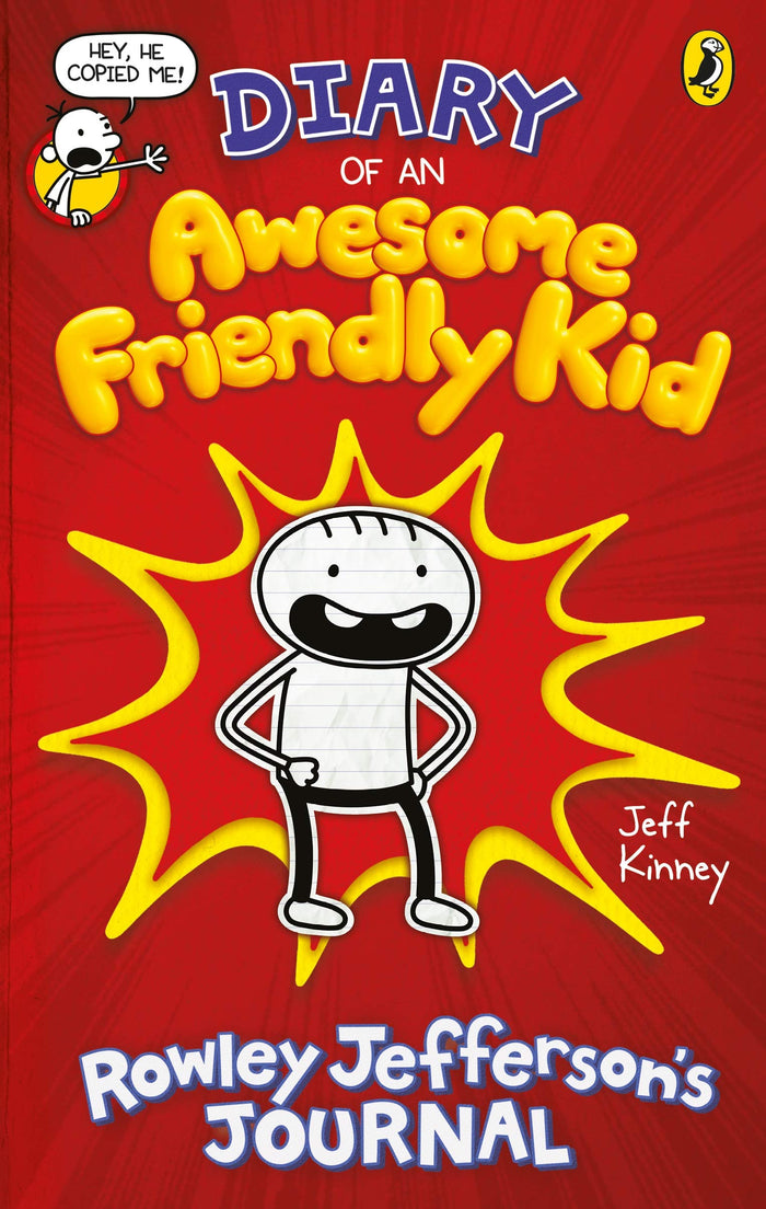 Diary of An Awesome Friendly Kid: Rowley Jeffersons's Journal (International Edition) by Jeff Kinney - Paperback cover