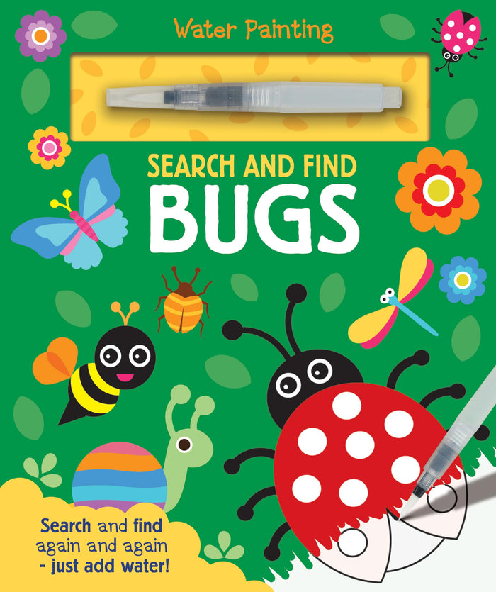 Seek and Find Bugs (Water Painting Seek and Find) by Georgie Taylor - Hardcover cover