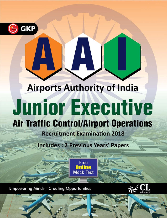 Airports Authority of India Junior Executive Air Traffic Control Airport Operation 2018 by GKP - Paperback cover
