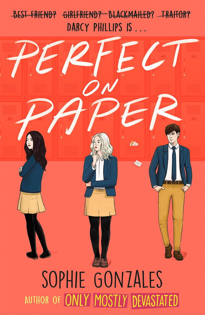 Perfect On Paper by Sophie Gonzales - Paperback cover