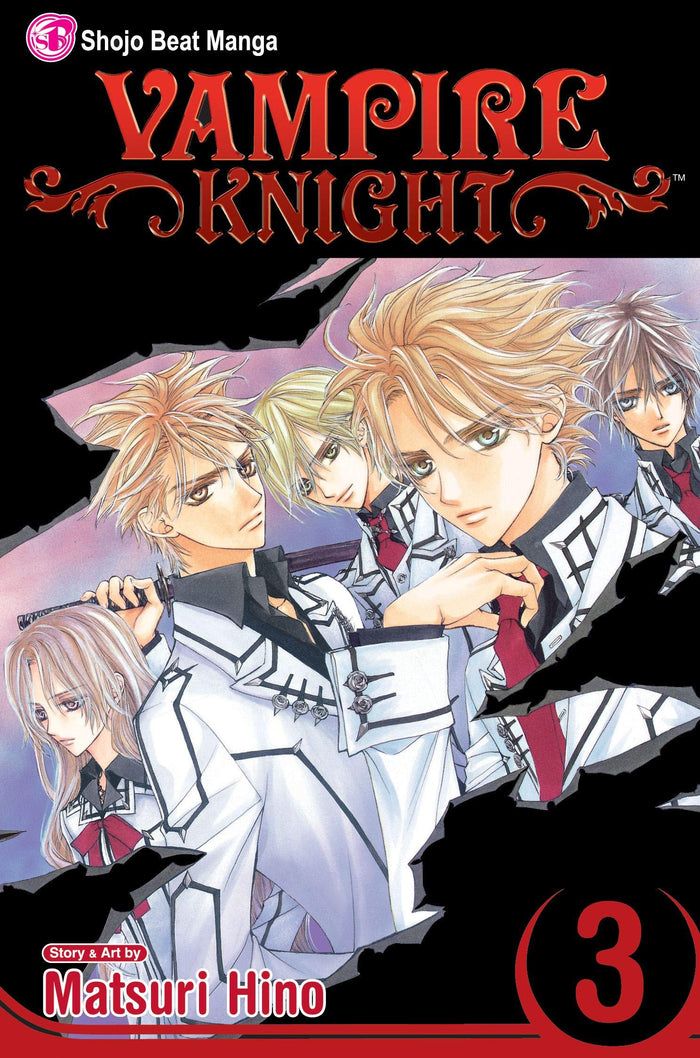 Vampire Knight, Vol. 3 by Matsuri Hino - Paperback cover