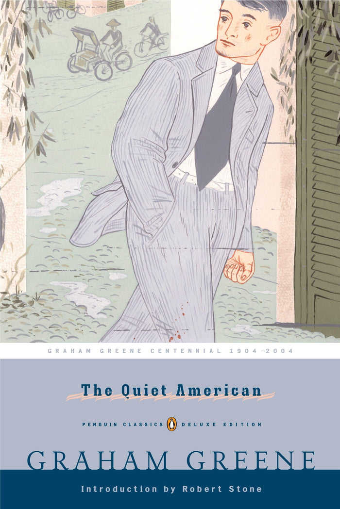 The Quiet American (Penguin Classics Deluxe Edition) by Graham Greene - Paperback cover