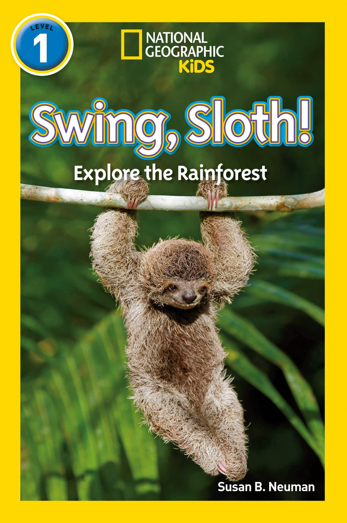 Nat Geo Reader - Swing Sloth - Paperback cover