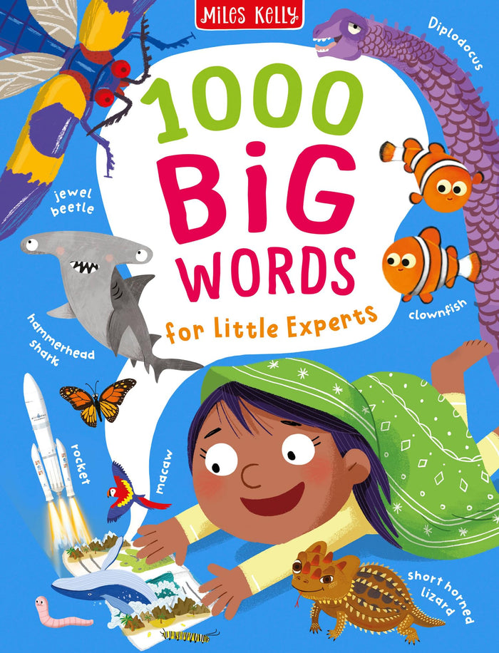 Miles Kelly 1000 Big Words for Little Experts. by Miles Kelly - Hardcover cover