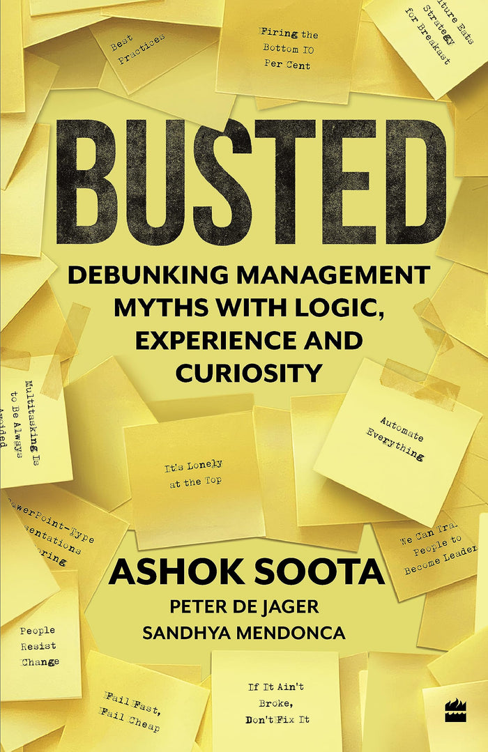 Busted by Ashok Soota - Hardcover cover