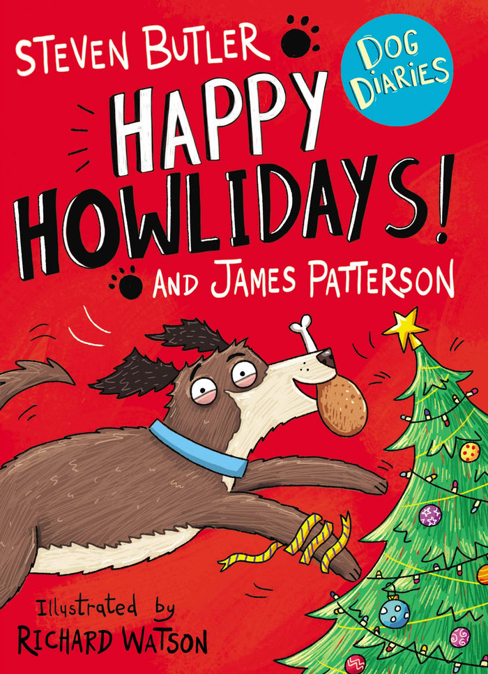 Dog Diaries: Happy Howlidays by James Patterson and Steven Butler - Paperback cover