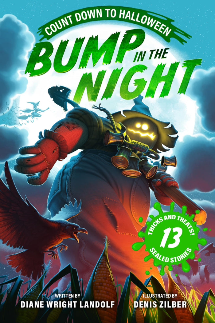 Bump in the Night: Count Down to Halloween: 13 Not-Too-Spooky Sealed Stories - Open One a Day Until Halloween! For Kids (Ages 6-10) by Diane Wright Landolf - Paperback cover