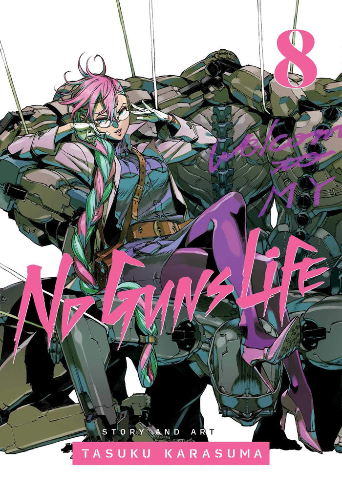 No Guns Life, Vol. 8 by Tasuku Karasuma - Paperback cover