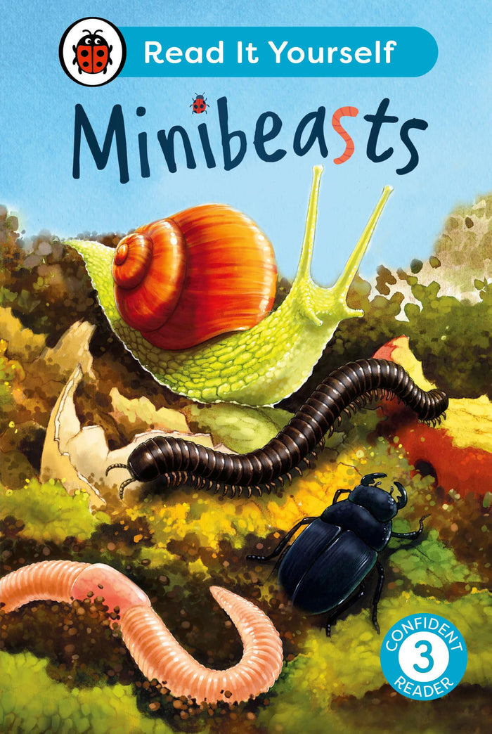 Minibeasts: Read It Yourself - Level 3 Confident Reader (Ladybird Readers) by Ladybird - Hardcover cover