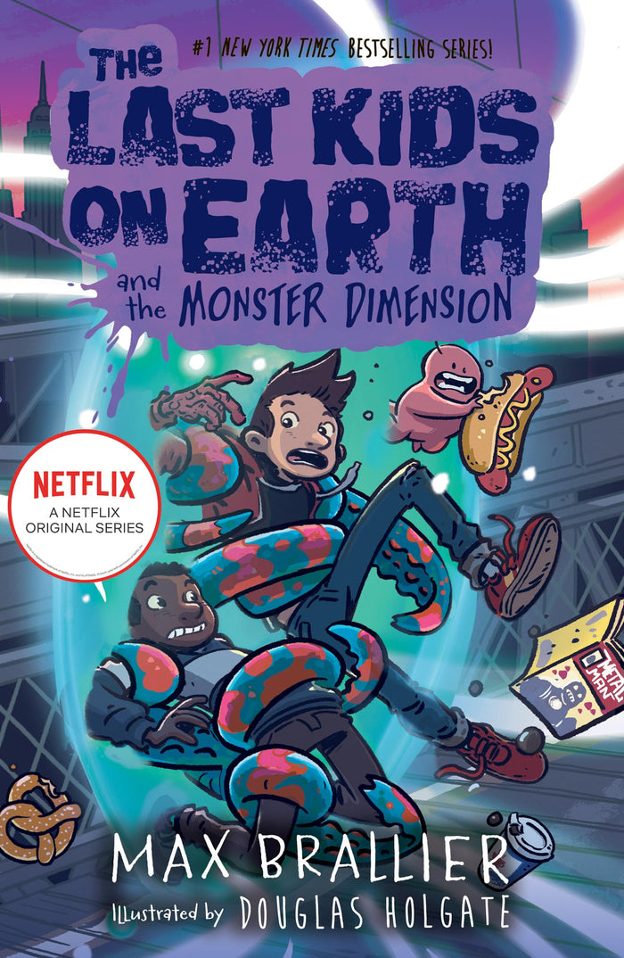 The Last Kids on Earth and the Monster Dimension by Max Brallier - Paperback cover