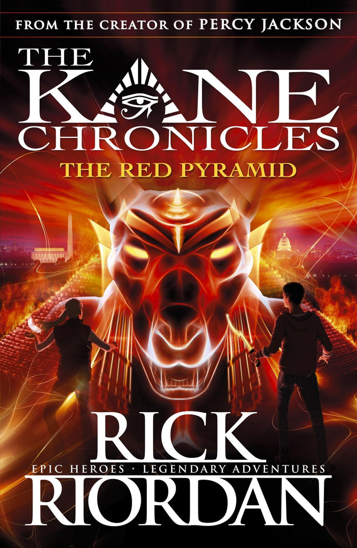 The Red Pyramid (The Kane Chronicles, Book 1) by Rick Riordan - Book cover