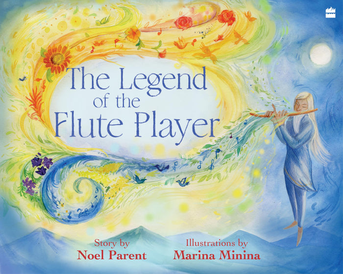The Legend of The Flute Player by Marina Minina - Paperback cover