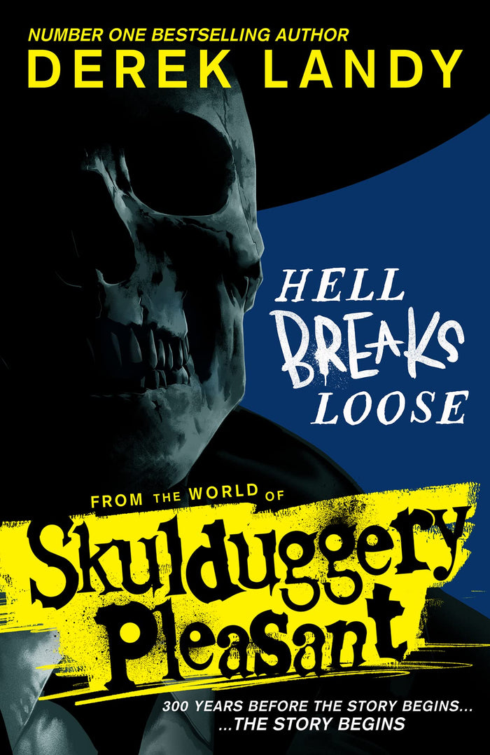 Hell Breaks Loose by Derek Landy - Paperback cover