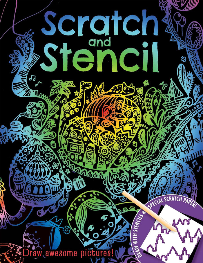 Scratch & Stencil by translator - Paperback cover