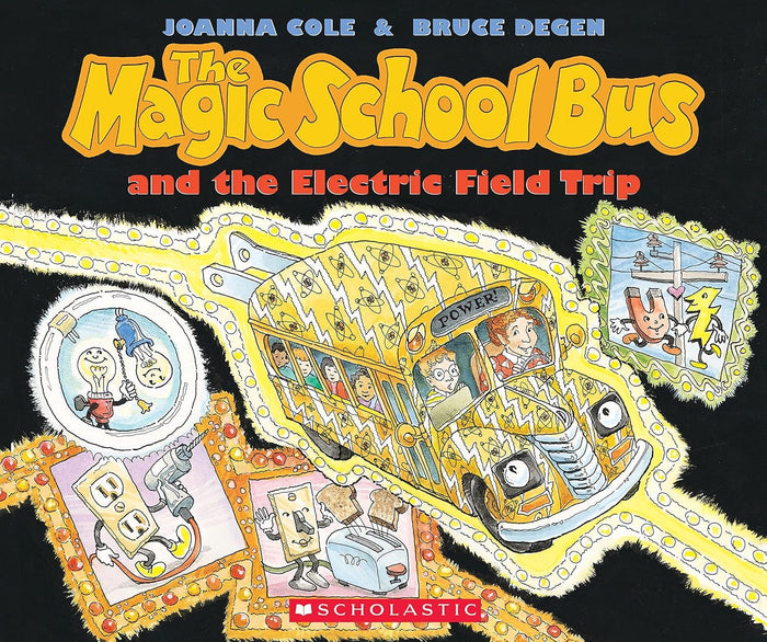 Msb: And the Electric Field Trip by Joanna Cole - Paperback cover
