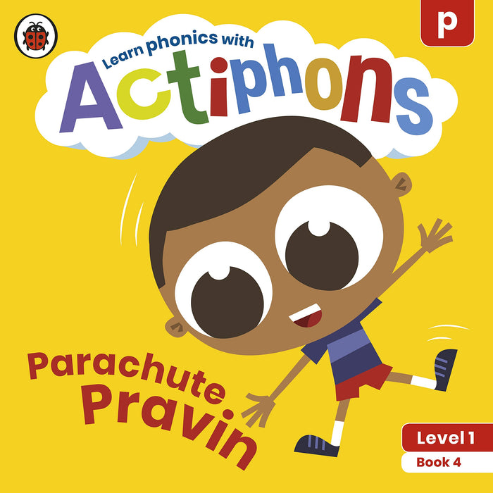 Actiphons Level 1 Book 4 Parachute Pravin: Learn Phonics and Get Active with Actiphons! by Ladybird Books - Paperback cover