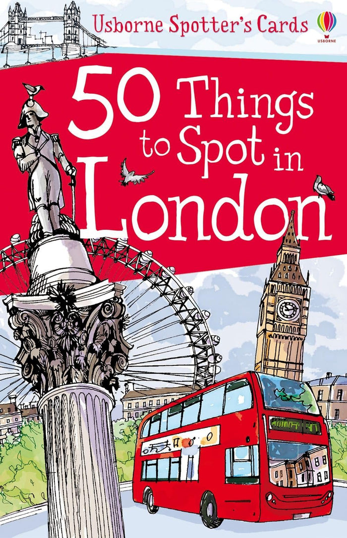 50 Things to spot in London - Paperback cover