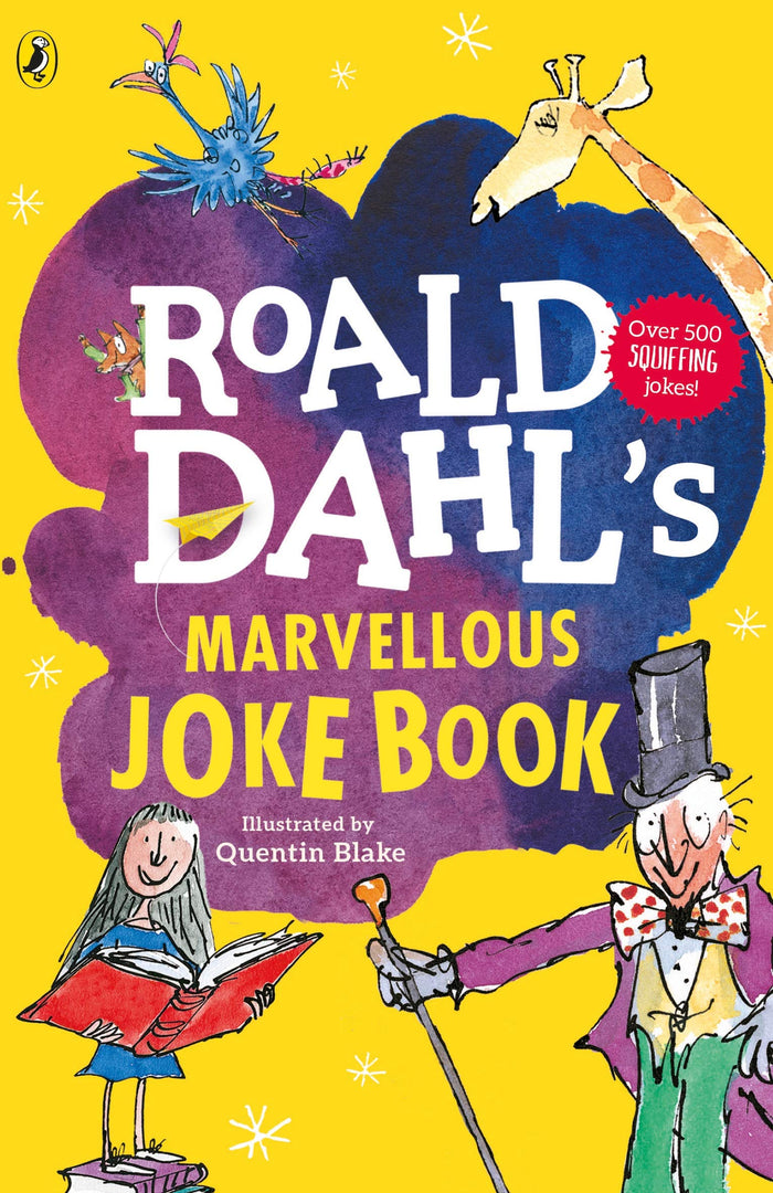 Roald Dahl's Marvellous Joke Book. by Roald Dahl - Paperback cover