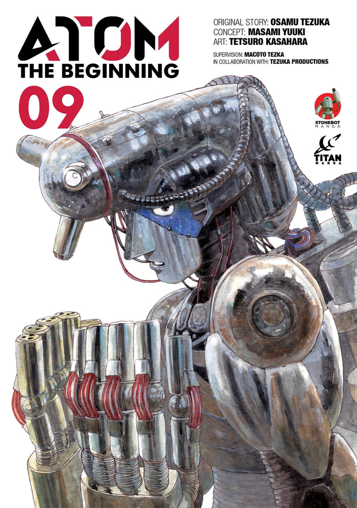 ATOM: The Beginning Vol. 9 by Osamu Tezuka - Paperback cover