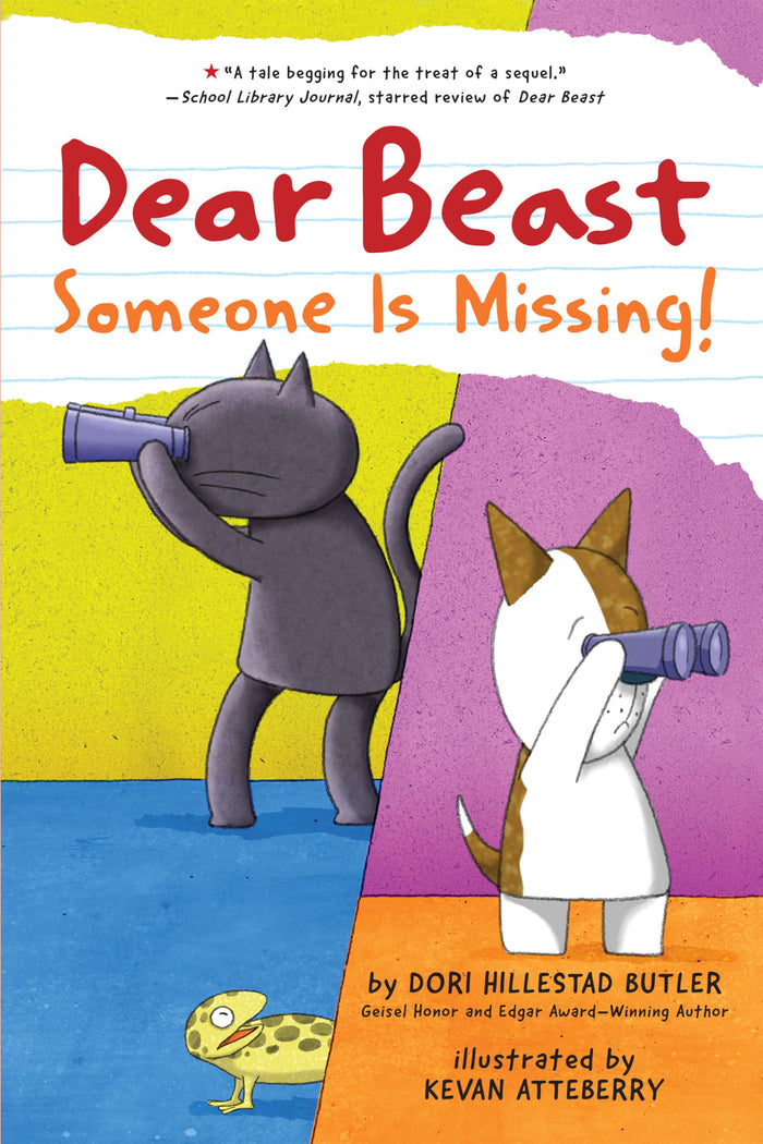 Dear Beast: Someone Is Missing! by Dori Hillestad Butler - Paperback cover
