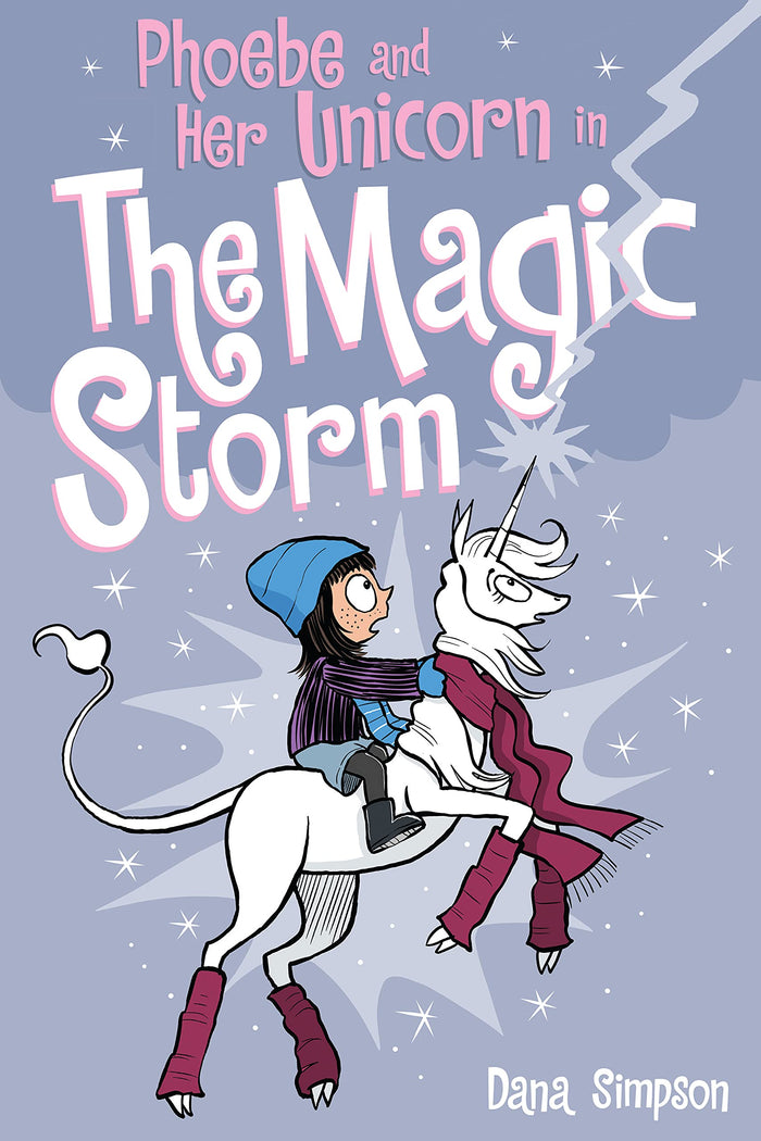 Phoebe and Her Unicorn in the Magic Storm (Volume 6) by Dana Simpson - Paperback cover