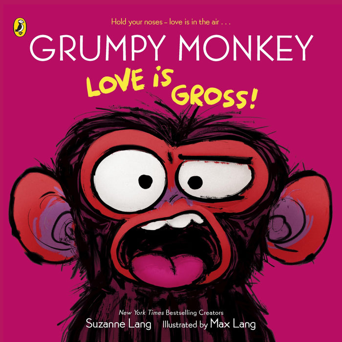 Grumpy Monkey Love is Gross by Suzanne Lang - Paperback cover