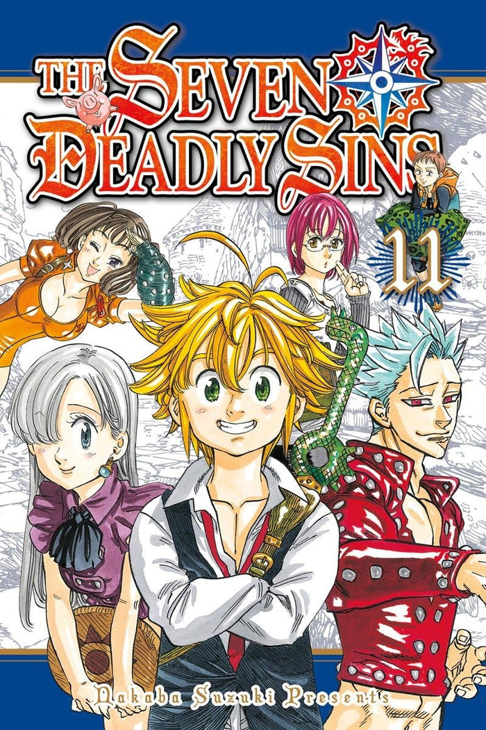 The Seven Deadly Sins 11 by Nakaba Suzuki - Paperback cover