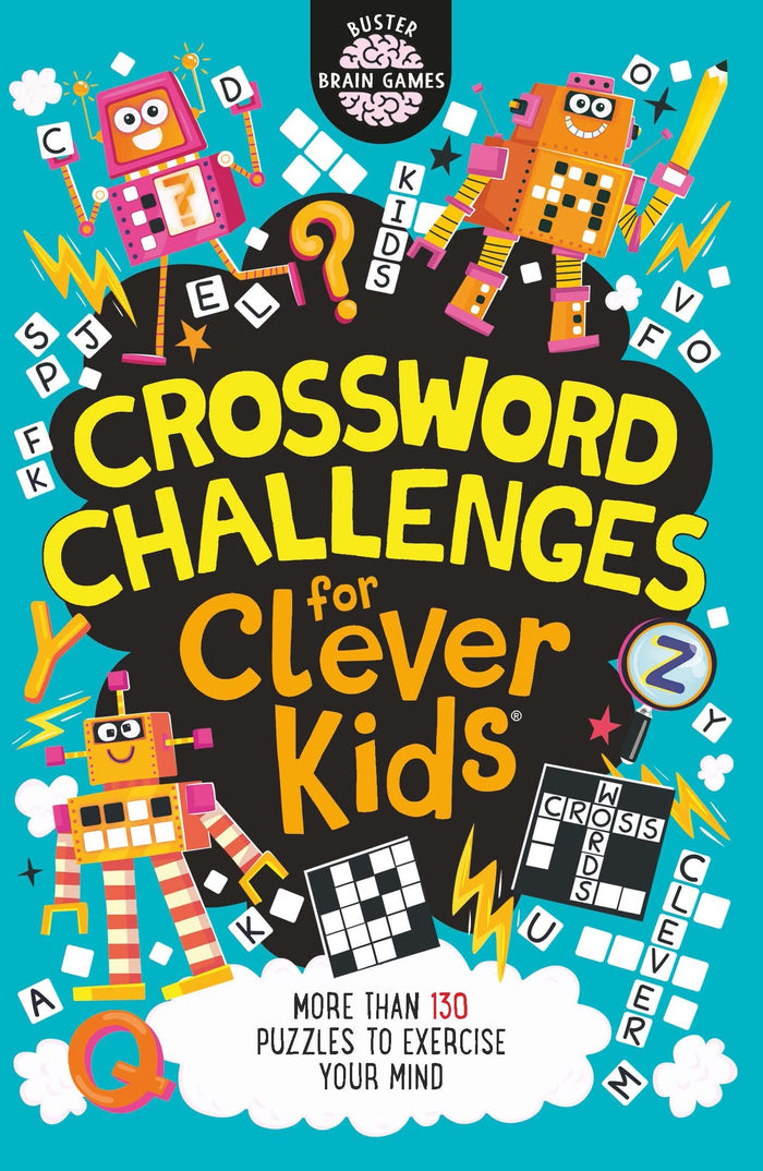 Crossword Challenges for Clever Kids (12) (Buster Brain Games) by Gareth Moore - Paperback cover