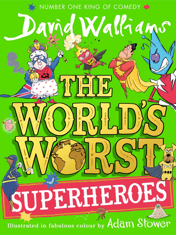HARPERCOLLINSCHILDRENSBOOKS The Worlds Worst Superheroes. by David Walliams - Hardcover cover