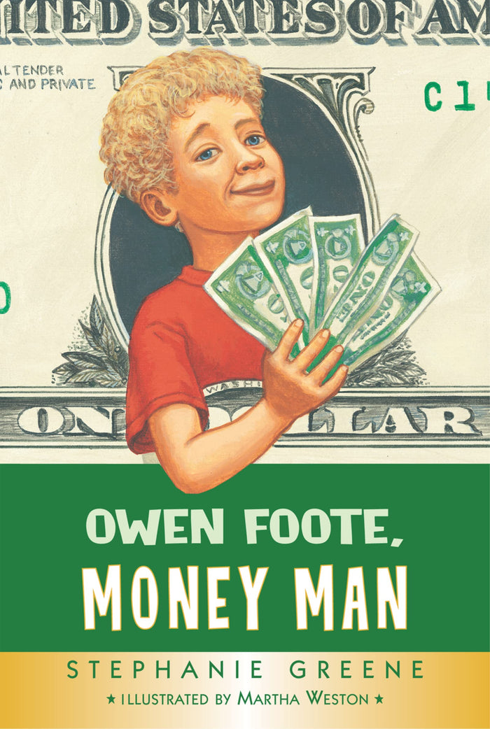 Owen Foote, Money Man: A Fast-Paced Story About Money and Friendship for Kids (Ages 4-7) by Stephanie Greene - Paperback cover