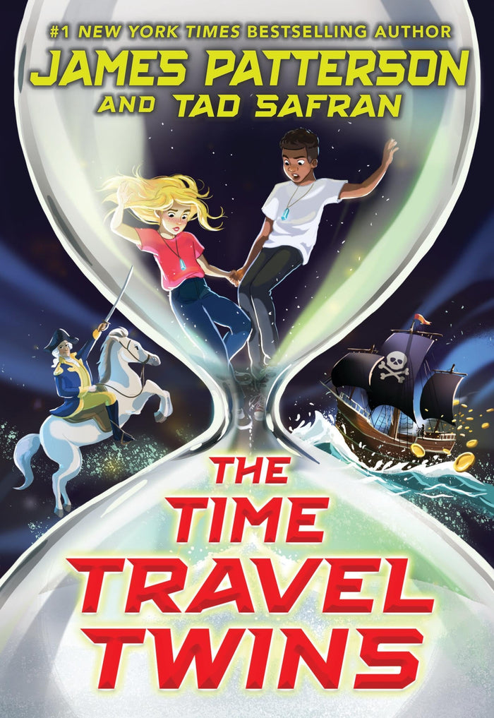 The Time Travel Twins by James Patterson - Paperback cover