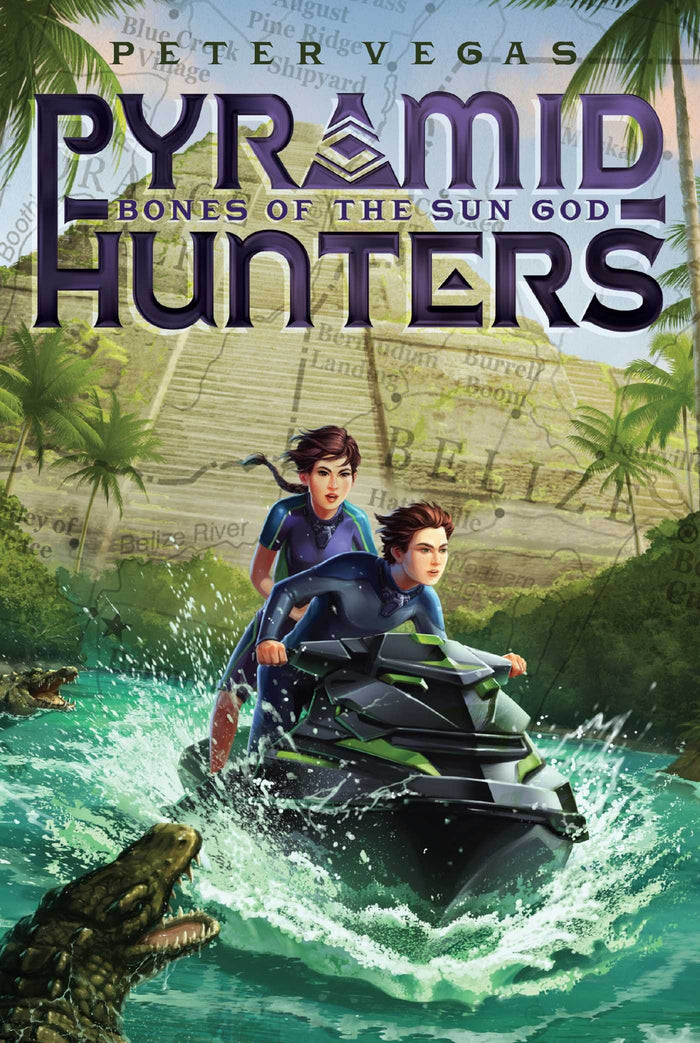 Bones of the Sun God (Pyramid Hunters) by Peter Vegas - Paperback cover