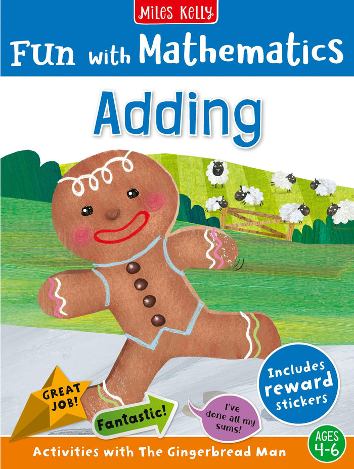 Fun with Mathematics: Adding by Miles Kelly - Paperback cover